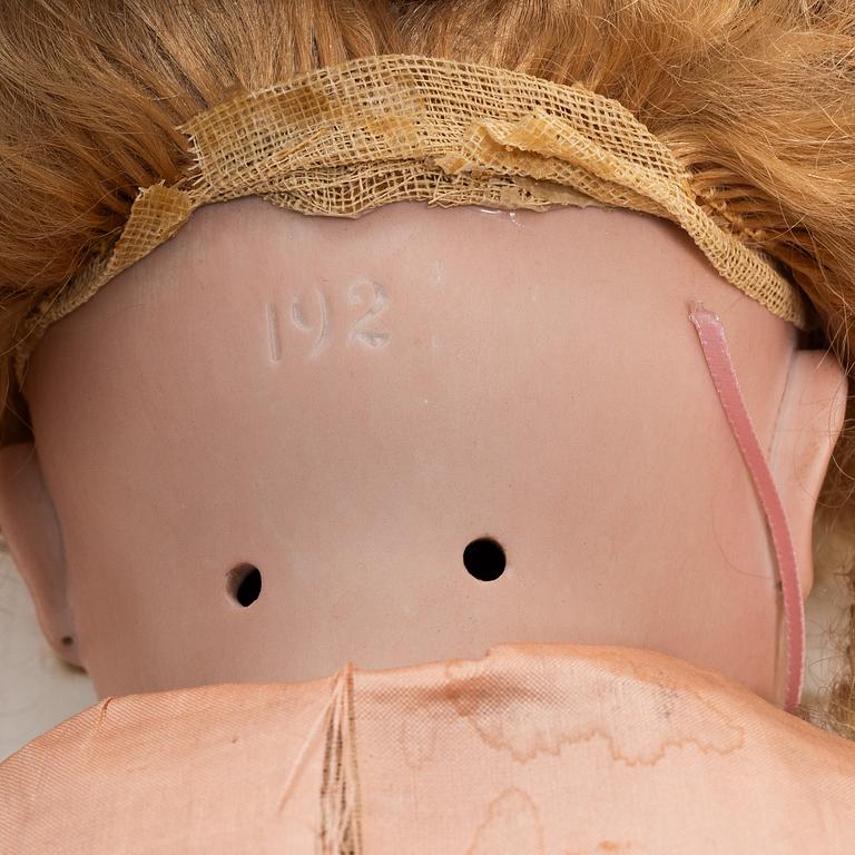 Bisque doll, Kämmer & Reinhardt, Germany, circa 1900, marked 192.