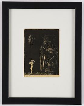 John Bauer, "Troll", de kompletta 10 osignerade litografierna ur sviten.
