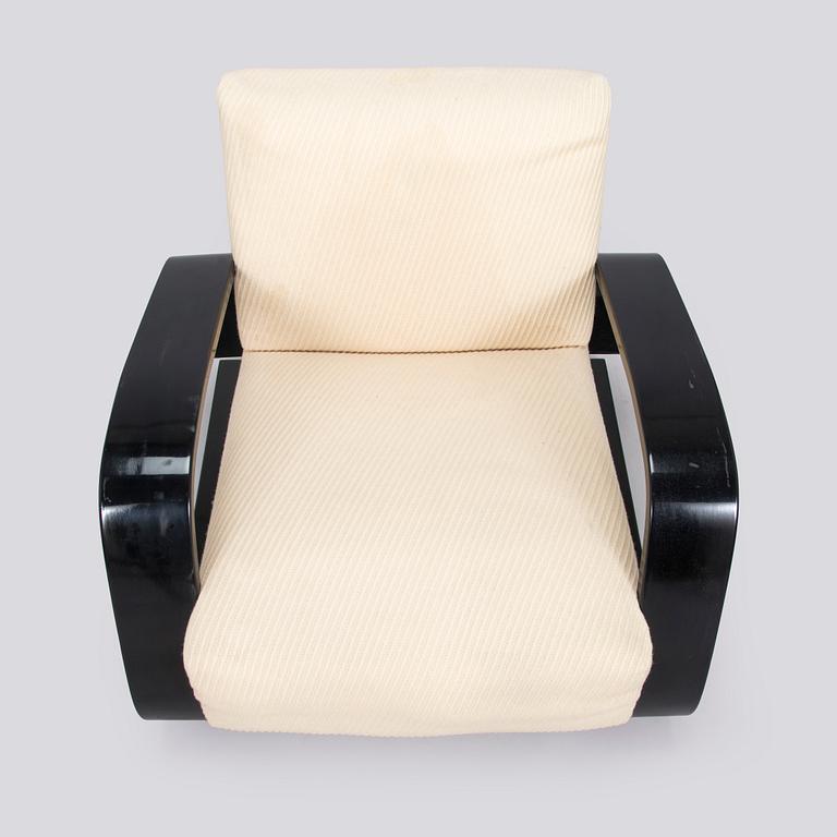 Alvar Aalto, fåtölj, "Tank chair" modell 400, Artek, 1970-tal.