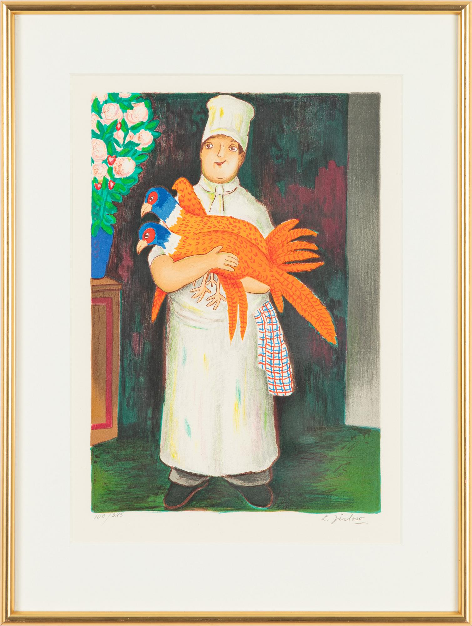 Lennart Jirlow, Kock med fasaner.