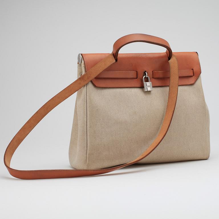 HERMÈS, a "Herbag" handbag.