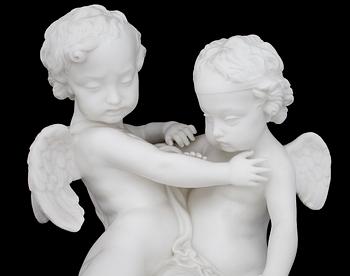 FIGURIN, parian, Gustafsberg 1910/20-tal.