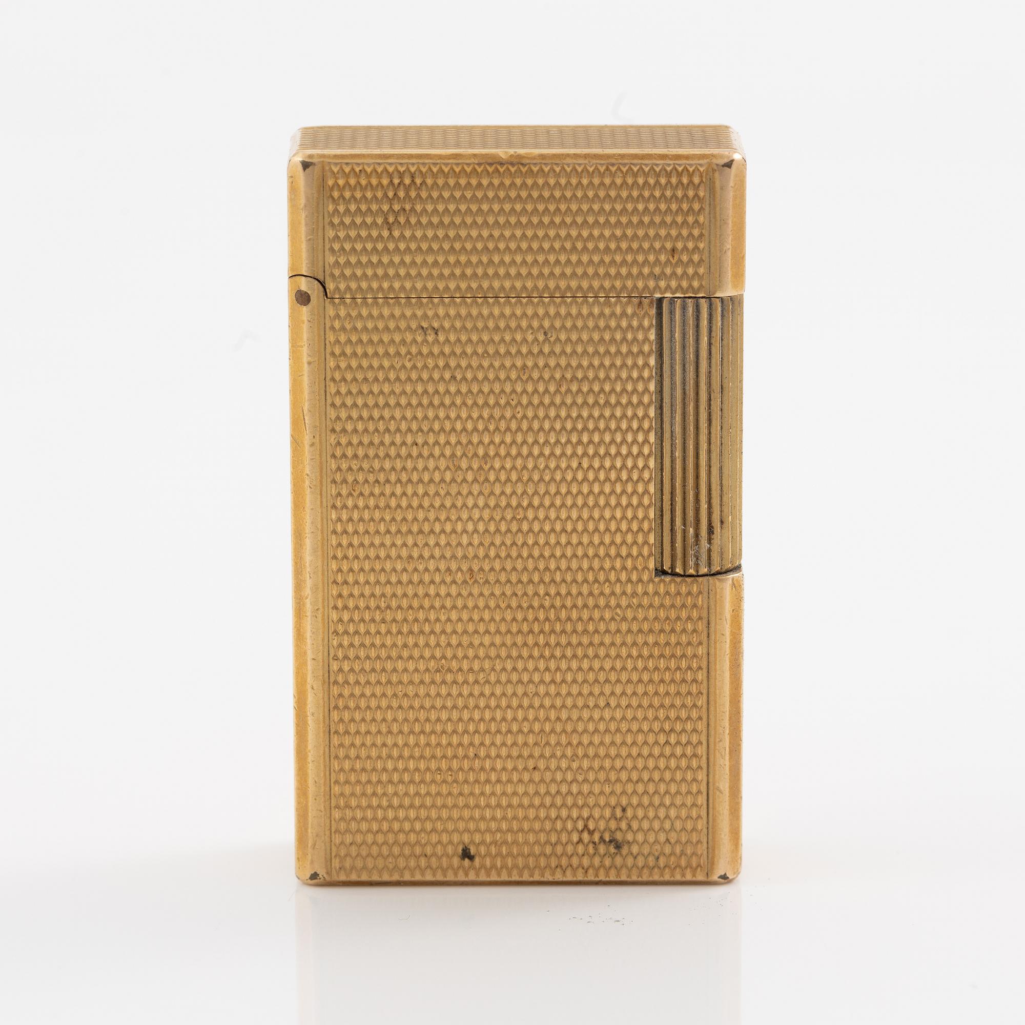 Tändare, Dupont de Paris, förgylld metall.