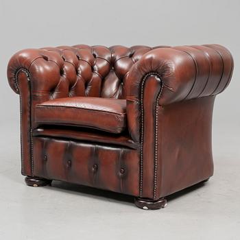 FÅTÖLJ, Chesterfield-modell, 1900-tal.