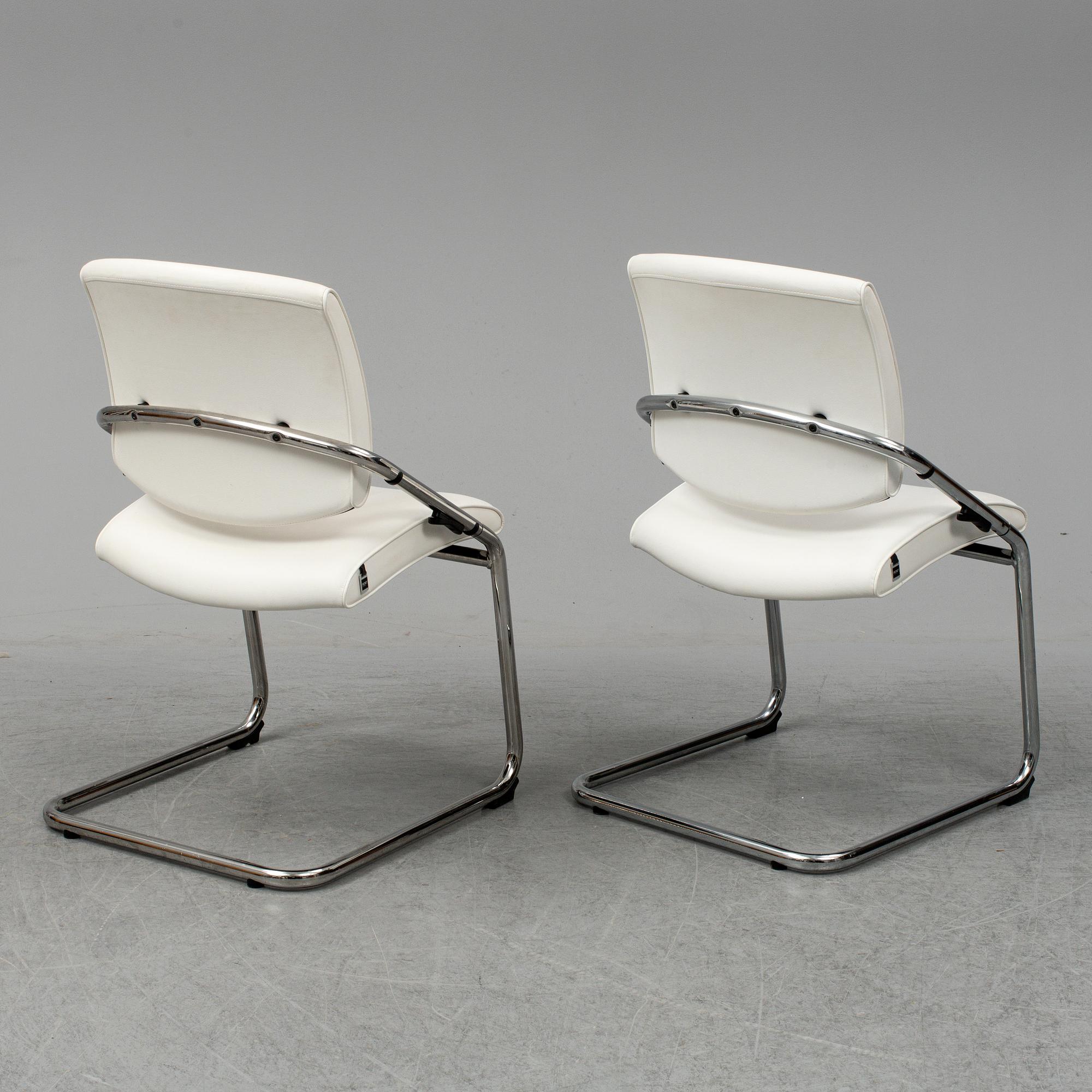 Six chairs by Now by Hulsta.