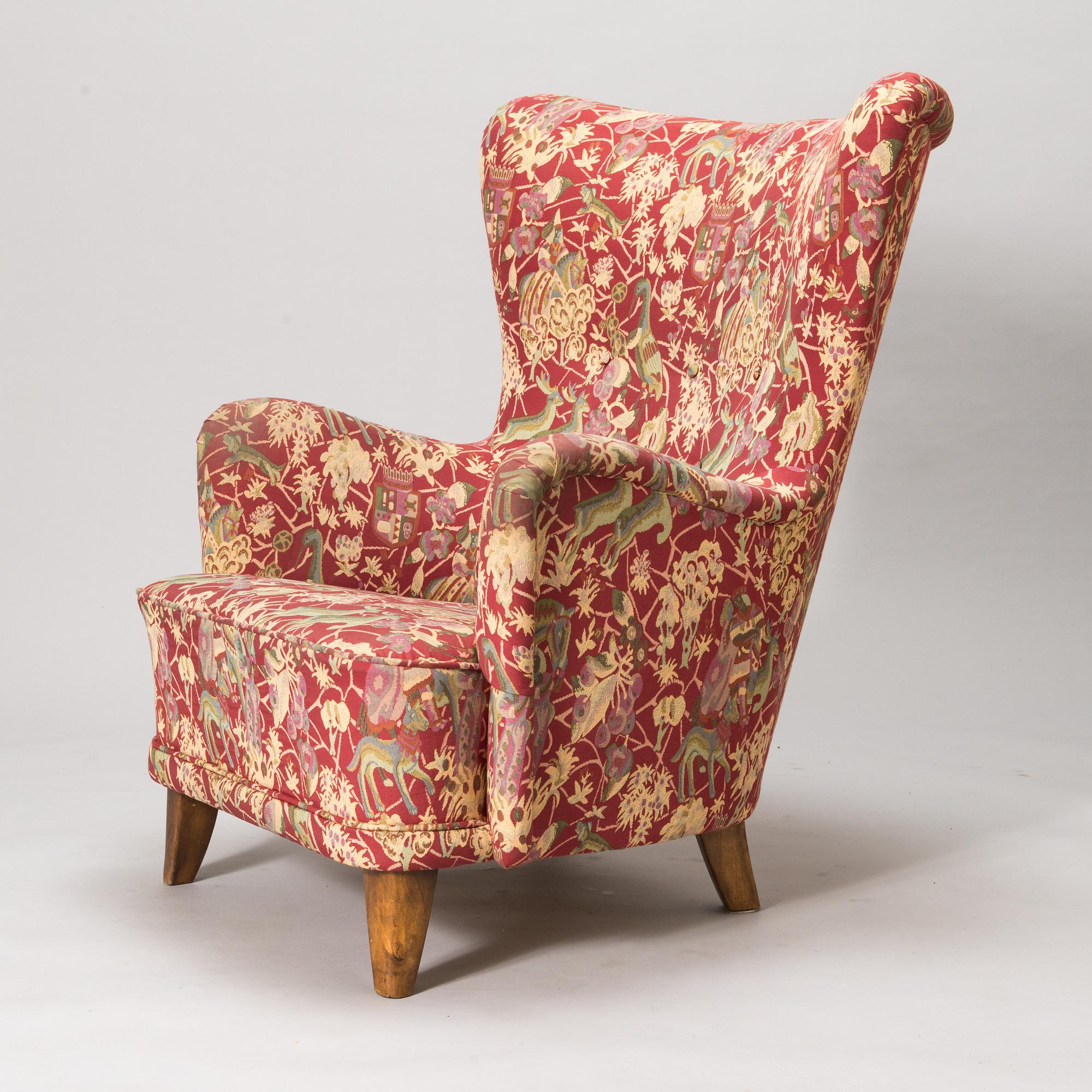 Ilmari Lappalainen, a mid-20th-century 'Rex' armchair for Asko.