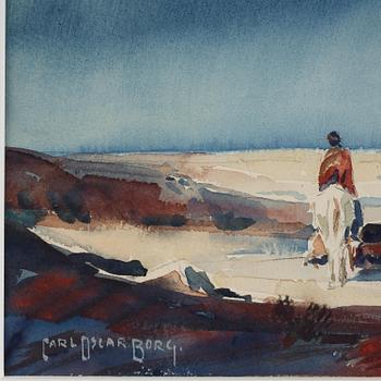 Carl Oscar Borg, "Åskmoln, Arizona" ("Thunderclouds, Arizona").