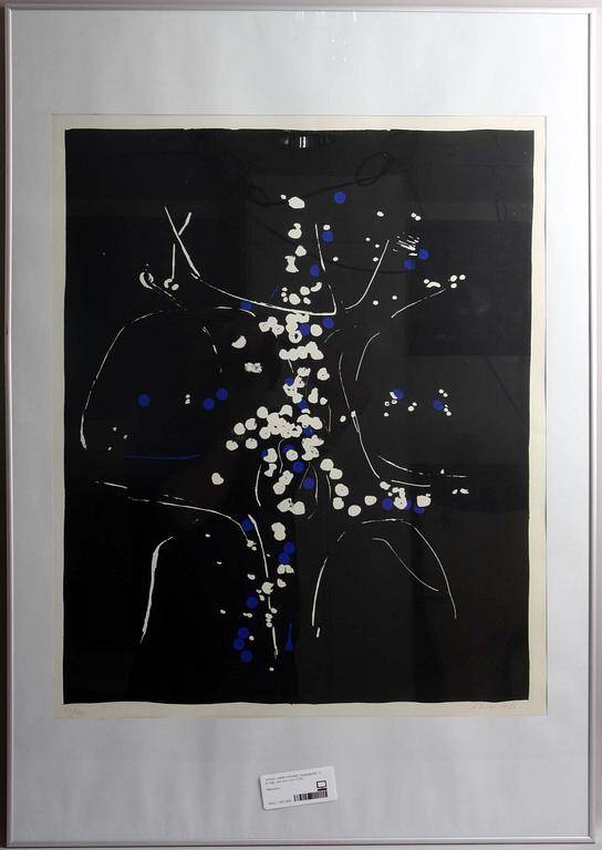 LEIDA RIVES-ELFVÉN, , färglitografi, sign, dat 1966 och numr 41/50.