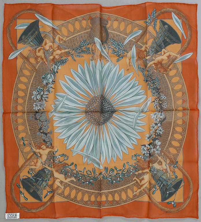 POCHETTE / NÄSDUK, "Je t'Aime", Hermès.