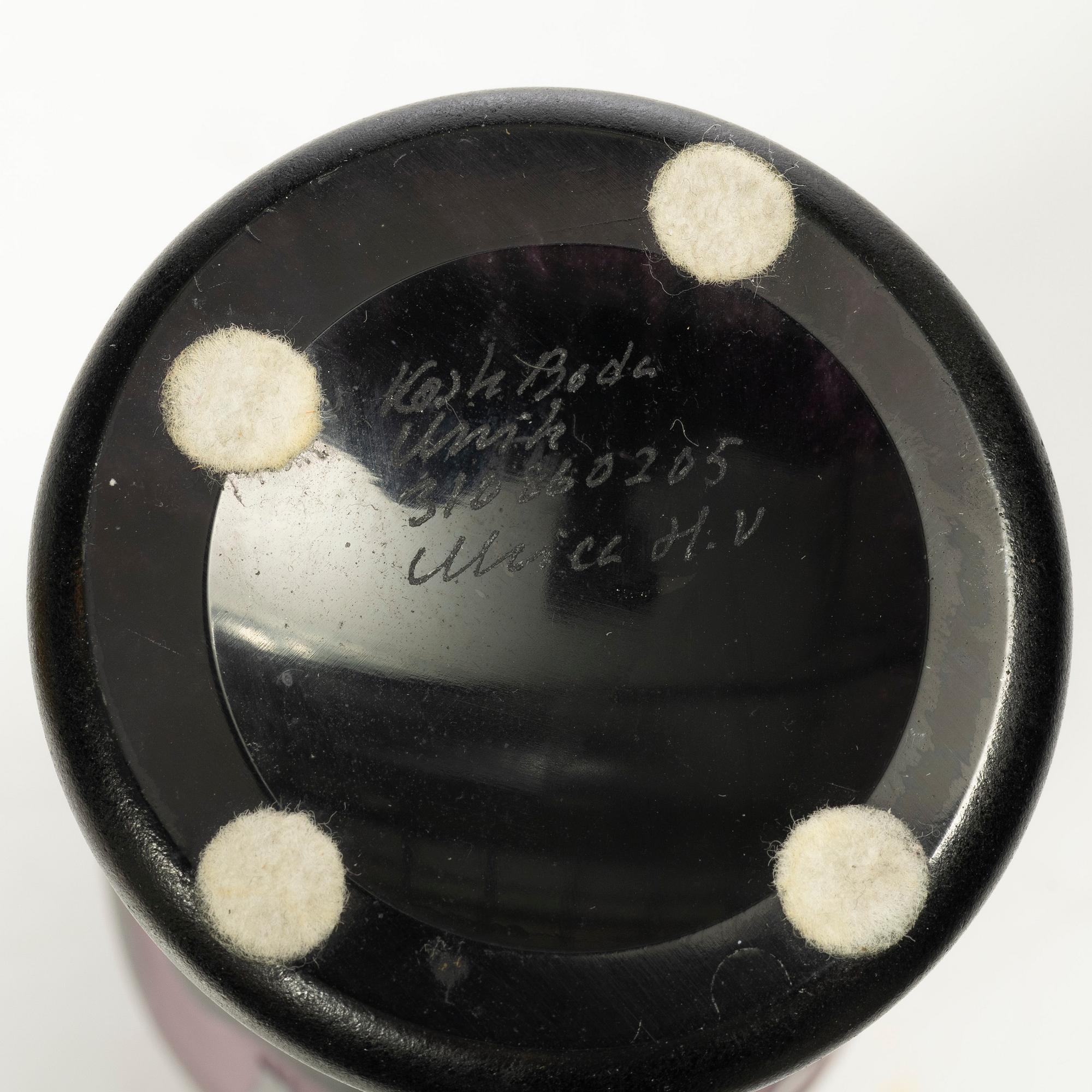 Ulrica Hydman-Vallien, vas, juvelglas, Kosta Boda.