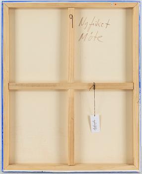 BIRGITTE SÖNDERGAARD, olja på duk, signerad.