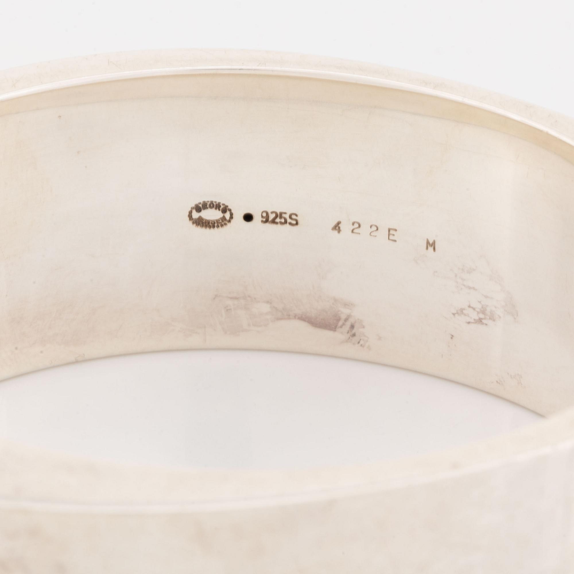 Georg Jensen, silver bangle.