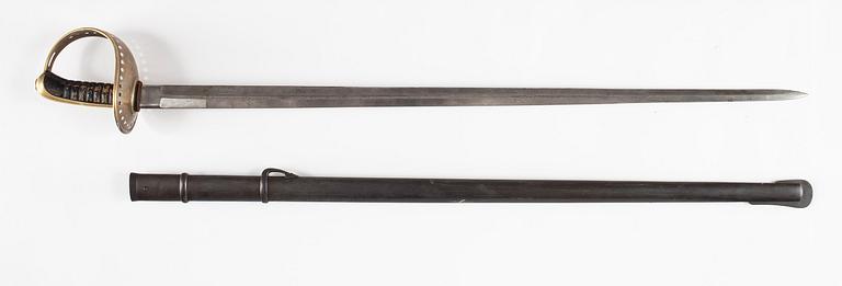 SABEL, Sverige för kavallerimanskap, m/1893.