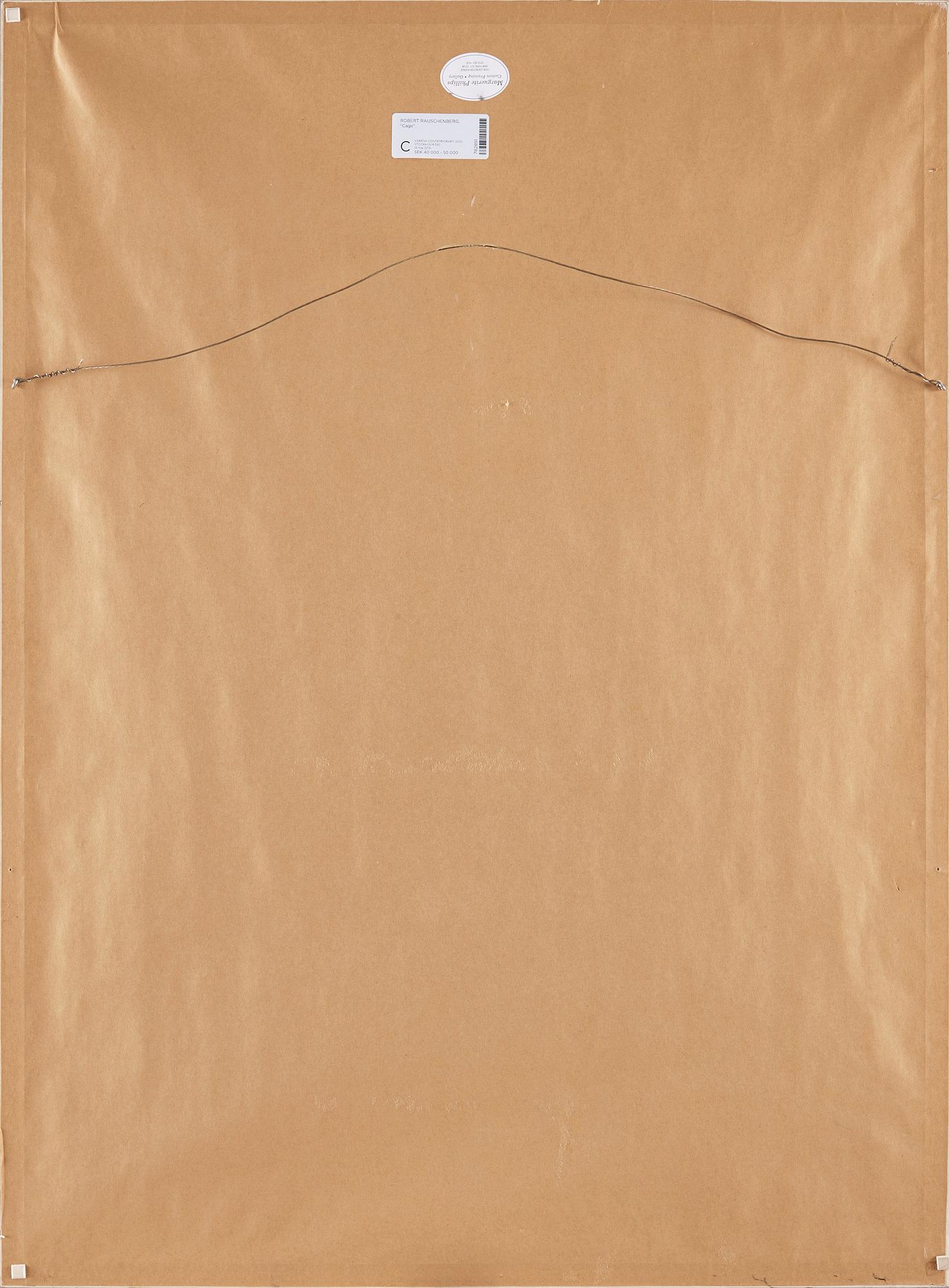 ROBERT RAUSCHENBERG,