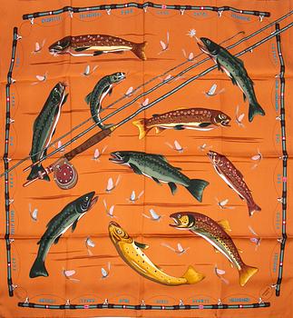Hermès, Scarf, "The Trout".