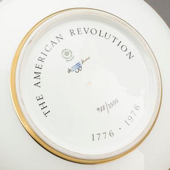 BÅLSKÅL, porslin, Royal Copenhagen, "The American Revolution 1776-1976".