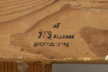 Spegellampetter, ett par, Empire, av Johan Fredrik Sellberg, Vänersborg, 1800-talets första hälft.