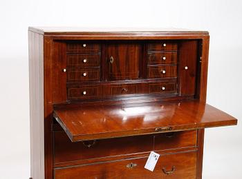 SEKRETÄR, sengustaviansk stil, 1800-talets andra hälft.