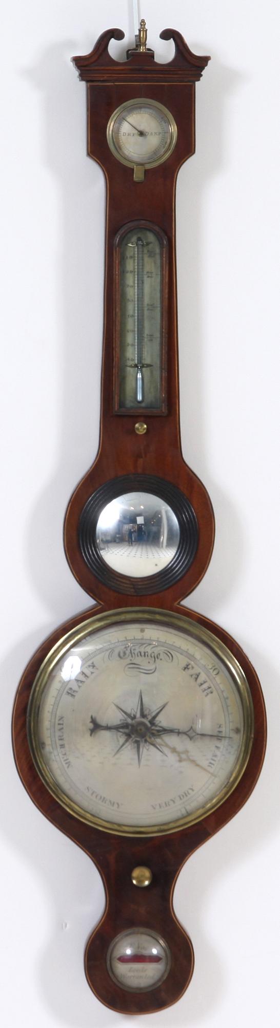 BAROMETER, England, 1800/1900-tal.