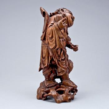 FIGURIN, trä, Kina 1900-tal.