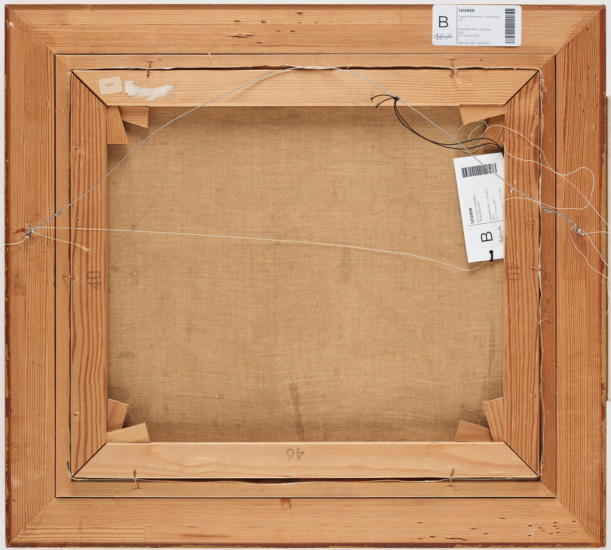 Ragnar Sandberg, "Fiskarfänge".