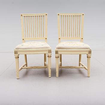 STOLAR, 1 par, gustavianska, 1700-talets slut.