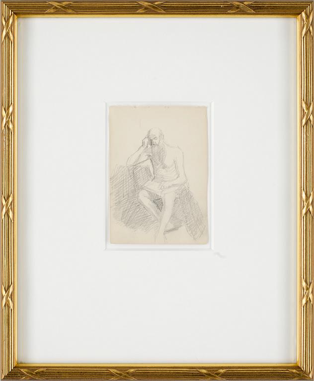 HELENE SCHJERFBECK, blyertsskisser, 10 st.