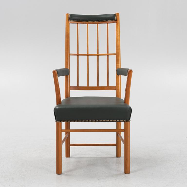 Josef Frank, a model 652 chair, Svenskt Tenn, Sweden.