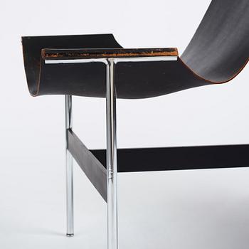 William Katavolos, Douglas Kelley & Ross Littell, 4 stolar modell "3LC T-Chair", Laverne International, USA, efter 1952.
