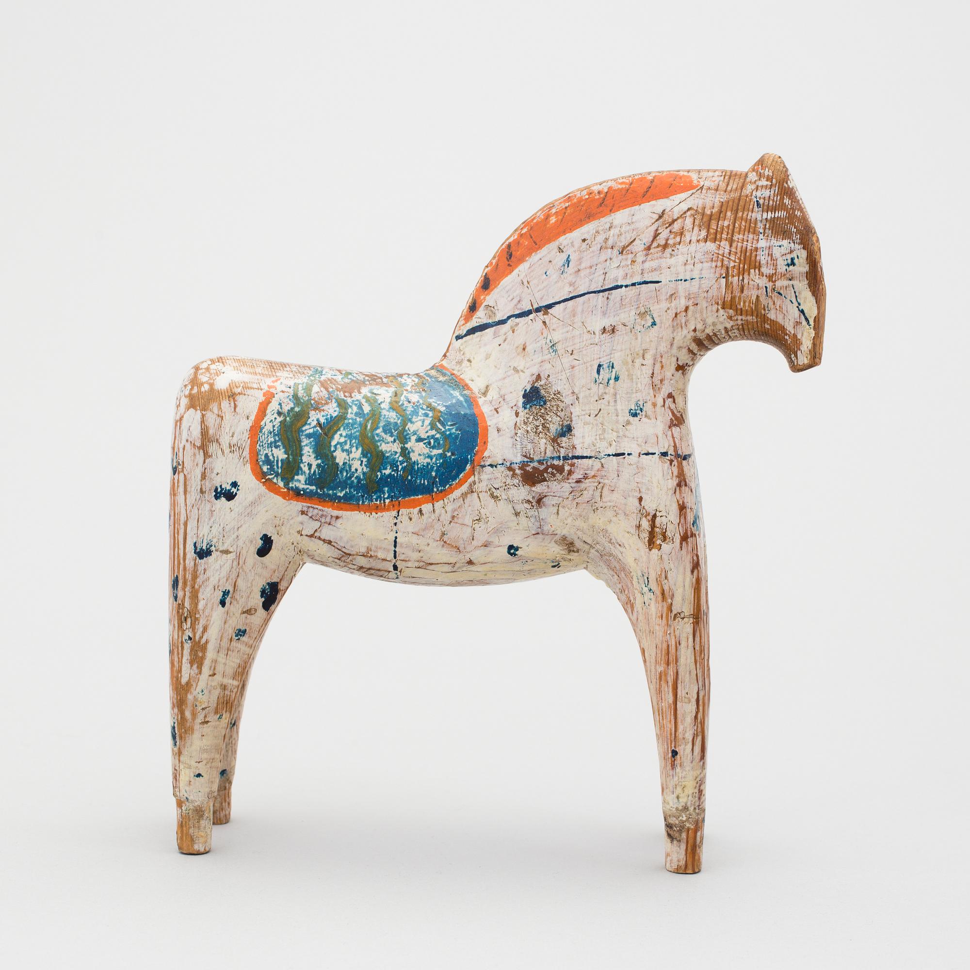 DALAHÄST, allmoge, 1800-talets andra hälft.