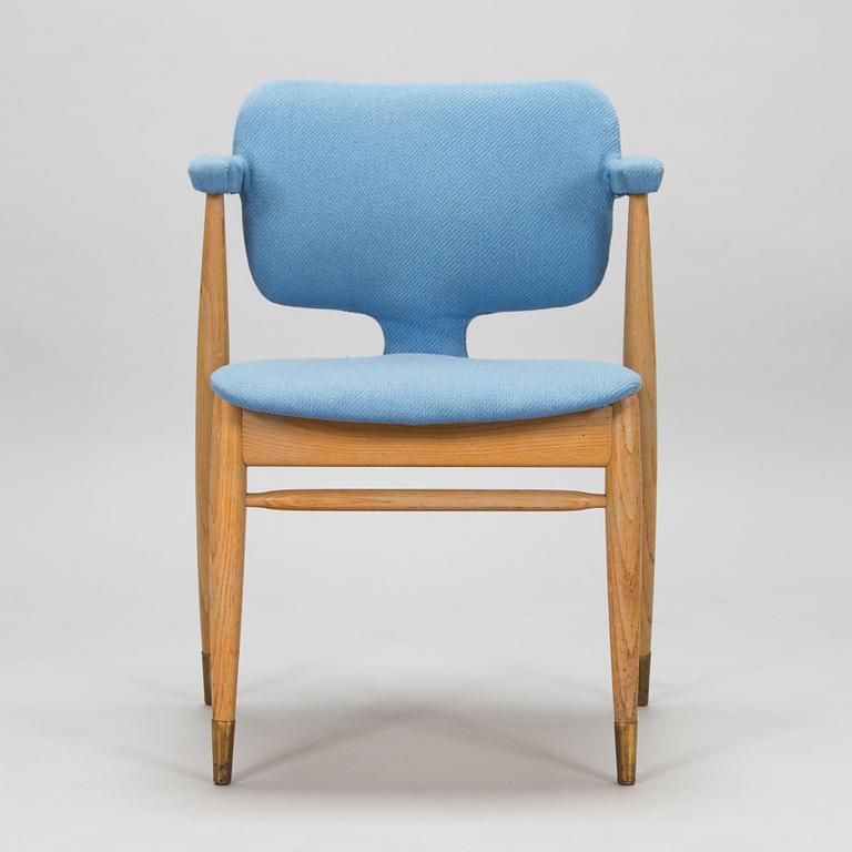 Ilmari Tapiovaara, a mid-20th-century 'Domus Lux' armchair for Lukkiseppo.
