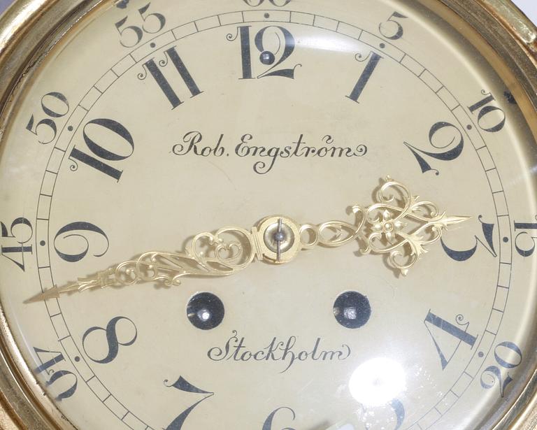VÄGGPENDYL, gustaviansk stil. Rob. Engström, Stockholm.