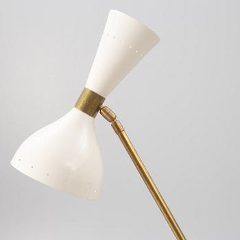Floor lamp, "Diabolo White", Luci, Parma, Italy.