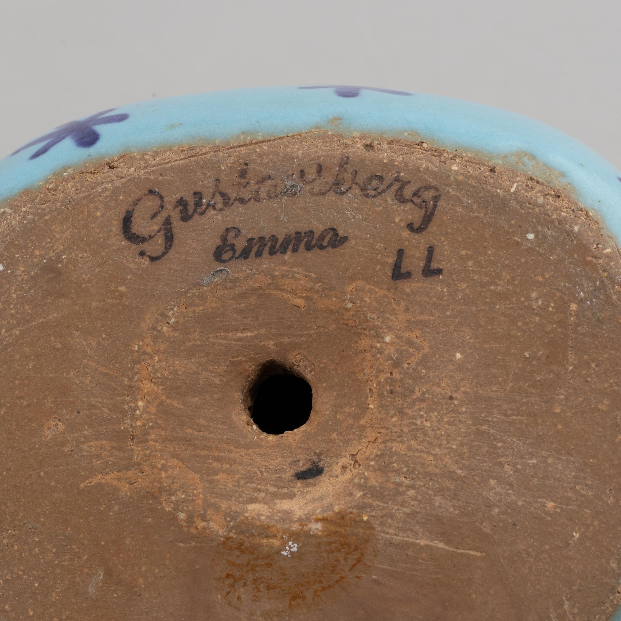Lisa Larson, figurin, stengods, "Emma", Gustavsberg.