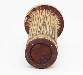 A Wilhelm Kåge 'Farsta' stoneware vase, Gustavsberg studio 1949.