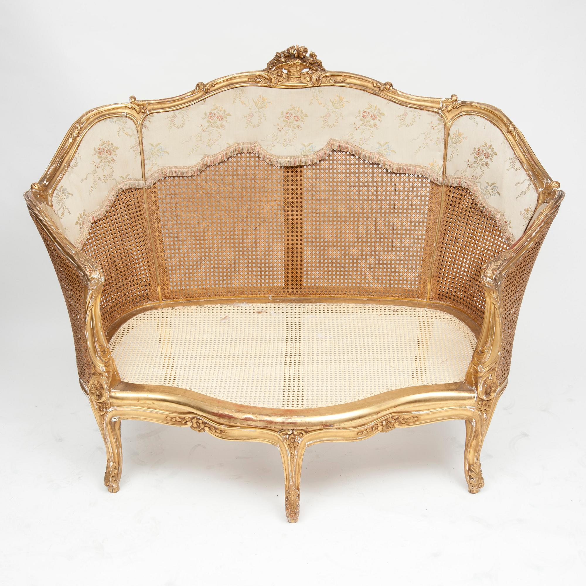 SOFFA, rokokostil, 1900-talets början.
