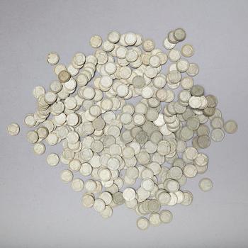 MYNT, enkronor, Gustaf V, 1949/50. Vikt ca 2200 gram.