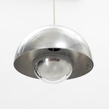 Verner Panton, taklampor, ett par, "Flower Pot", Unique Interieur, Danmark.