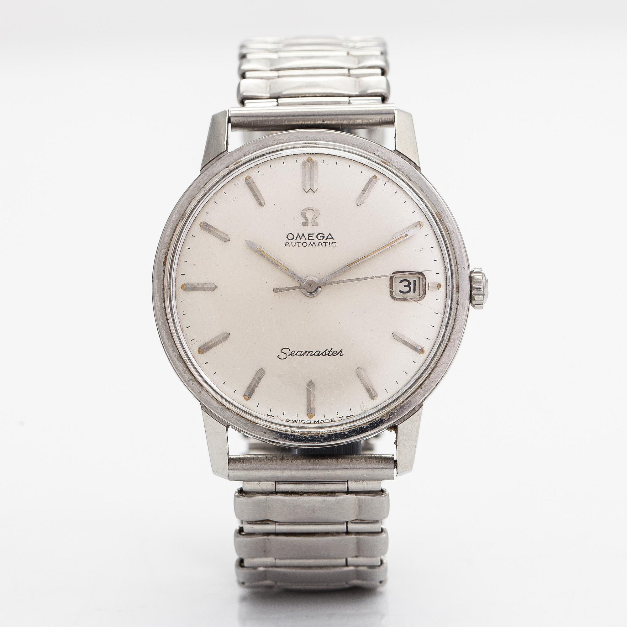 Omega, Seamaster, wristwatch, 34.5 mm.