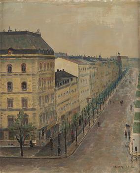 Väinö Kamppuri, Kaupunkinäkymä.