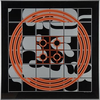 Beck & Jung, färgseriegrafi, signerad 1/50.