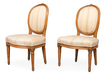 A PAIR OF CHAIRS.