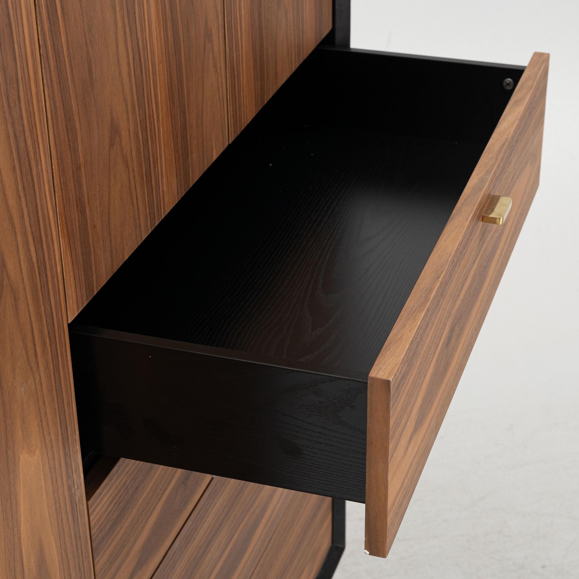 Ruth & Joanna Design, a "Mercer" cabinet, contemporary.