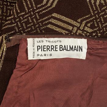 PIERRE BALMAIN, långklänning  1960-tal.