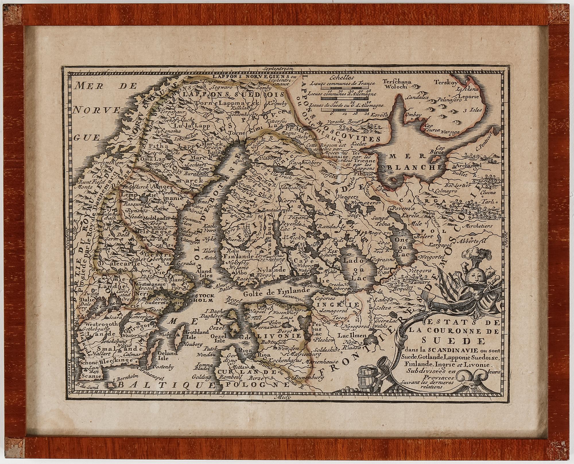 KARTOR, 5 st, 17/1800-tal.