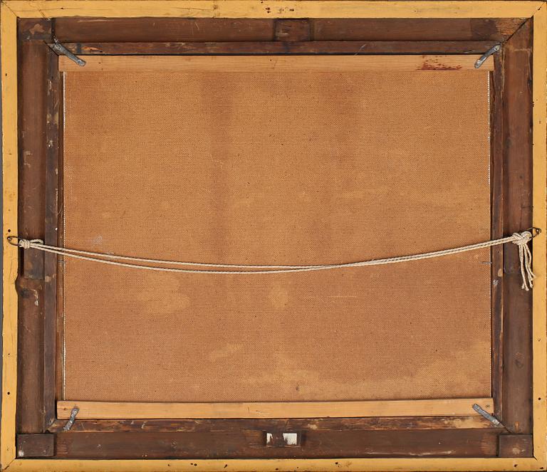 OKÄND KONSTNÄR, olja på duk , 1800-tal.