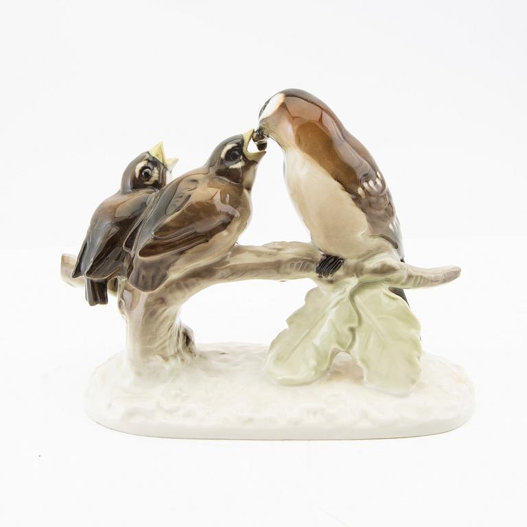 Figurines 4 pcs Hutschenreuther/Rosenthal Germany 20th century middle porcelain.