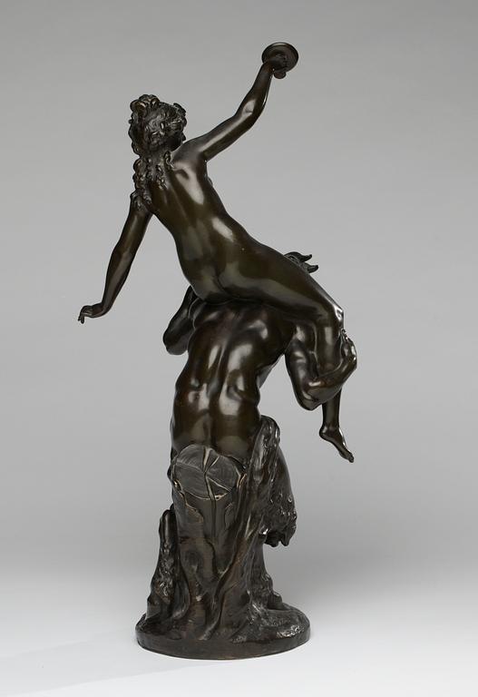 Claude Michel Clodion, Satyr and nymph.