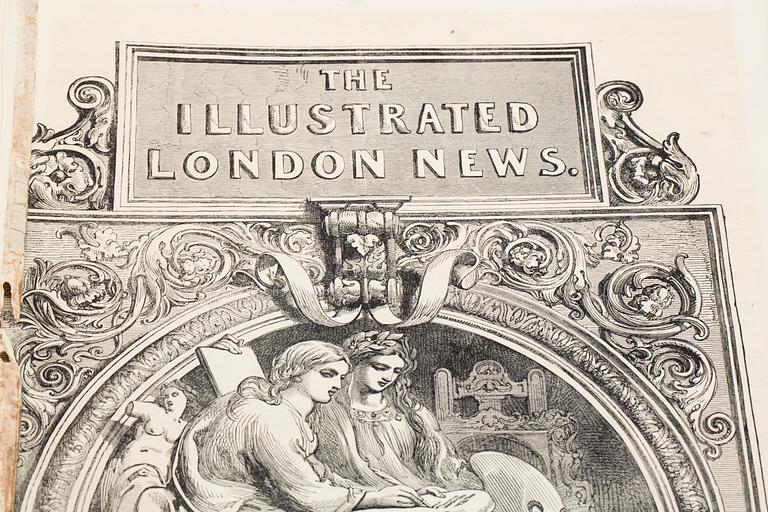 BÖCKER, 2 st,  "The Illustrated London News" 1865, pub Georg C. Leighton 198 Strand London.