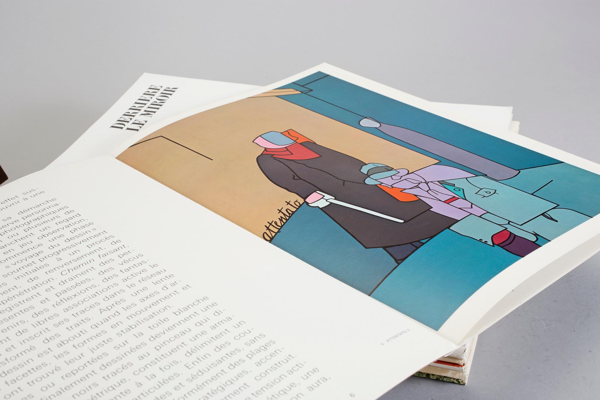 TIDSKRIFTER, 24 st, Derrière le miroir, 1963-1975.